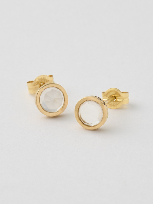 White Topaz K18YG Earrings｜GIGI for JOHN SMEDLEY 詳細画像 GOLD 1